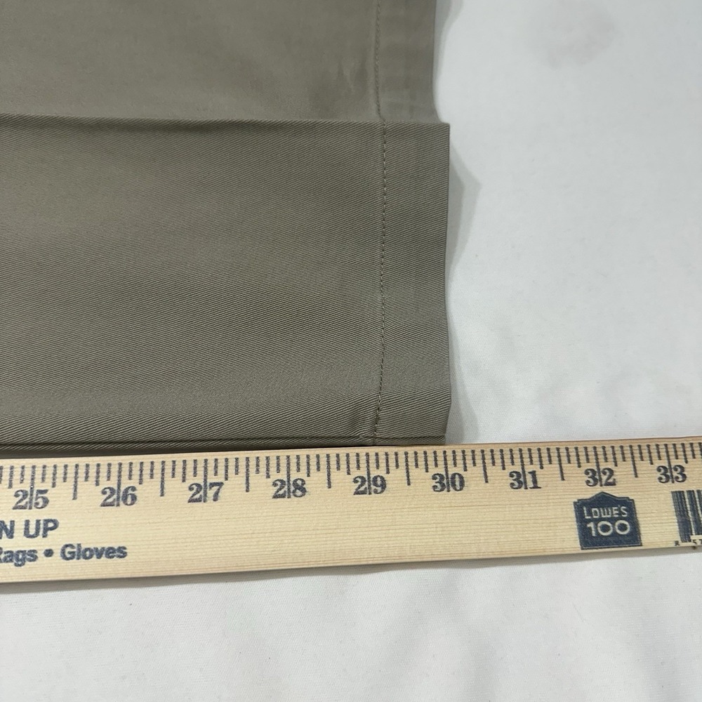 Dockers Easy Khaki Classic Fit Pleated Pants 42x30 NWT Stretch Comfort Tan NWT‎ - Picture 7 of 8
